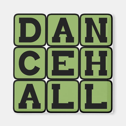 Aimant Dancehall, Genre Musical (Devant)