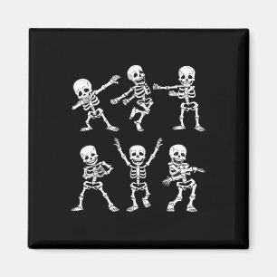 Aimant Dancing Skeletons Dance Challenge Boys Girl