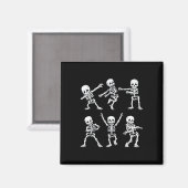 Aimant Dancing Skeletons Dance Challenge Boys Girl (Recto/Verso)