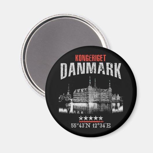 Aimant Danemark (Recto/Verso)