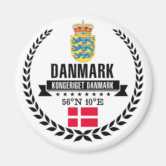 Aimant Danemark (Devant)
