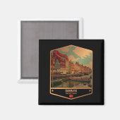 Aimant Danemark (Recto/Verso)