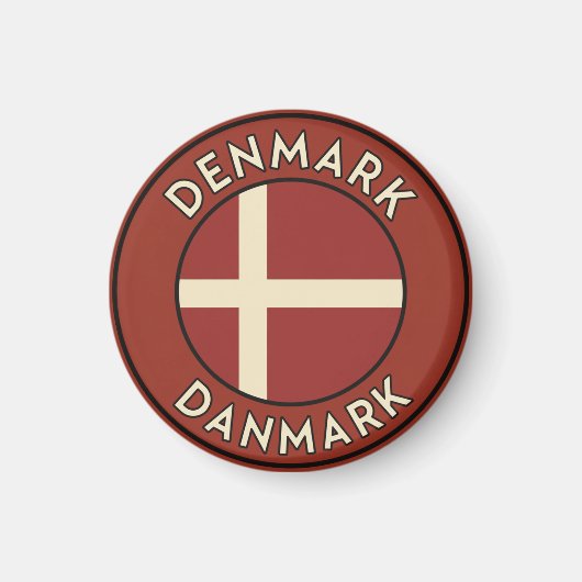 Aimant Danemark Danmark (Devant)