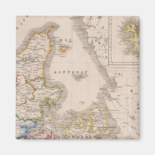 Aimant Danemark et Allemagne (Devant)