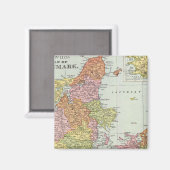 Aimant Danemark et Islande (Recto/Verso)