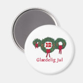 Aimant Danemark Noël 2 (Recto/Verso)