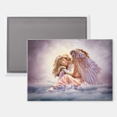aimant d'ange de nuage (Recto/Verso)