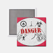 AIMANT DANGER ! ! (Recto/Verso)