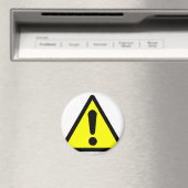 Aimant Danger ! (Point d'exclamation) (In Situ (Lave-vaisselle))
