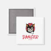 Aimant Danger Street Wear (Recto/Verso)