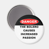 Aimant Dangers du magnétisme Bolero (Recto/Verso)