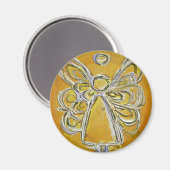 Aimant d'angle jaune (Recto/Verso)