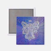 Aimant d'angle violet (Recto/Verso)