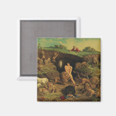 Aimant Daniel dans la fosse aux lions (Recto/Verso)