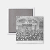 Aimant Daniel Webster s'adressant aux États-Unis (Recto/Verso)