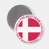 Aimant Danmark Shield (Recto/Verso)
