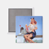 Aimant Dans la boîte aux lettres, remonter (Recto/Verso)