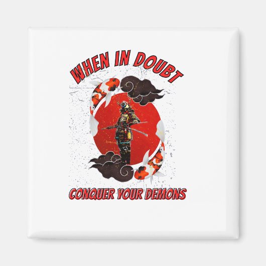 Aimant Dans le doute, conquérir vos démons (Devant)