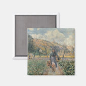 Aimant Dans le jardin (Recto/Verso)