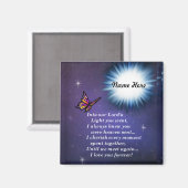 Aimant Dans Le Papillon Léger (Recto/Verso)