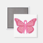 Aimant Dans Le Papillon Rose (Recto/Verso)