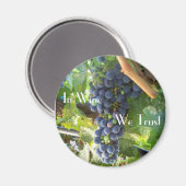 Aimant Dans le vin, nous faisons confiance (Recto/Verso)