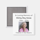 Aimant Dans Love Memory Funeral Photo (Recto/Verso)