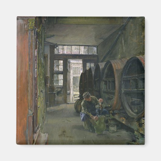 Aimant Dans l'usine de vinaigre à Hambourg, 1891 (Devant)