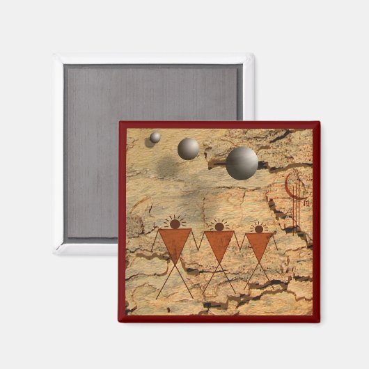 Aimant Dans notre image (Recto/Verso)