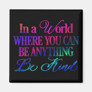 Aimant Dans un monde où l'on peut être n'importe quoi