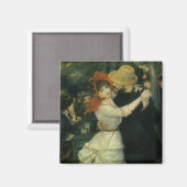 Aimant Danse à Bougival par Pierre Renoir, Art ancien (Recto/Verso)