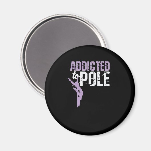 Aimant Danse "Addicted to Pole" (Recto/Verso)
