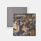 Aimant Danse au Moulin de la Galette par Pierre Renoir (Recto/Verso)