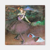 Aimant Danse avec bouquets par Degas (Devant)