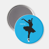 Aimant Danse (bleu) (Recto/Verso)