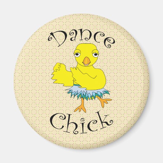 Aimant Danse chick (Devant)