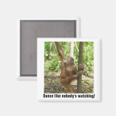 Aimant Danse comme personne ne regarde la motivation (Recto/Verso)