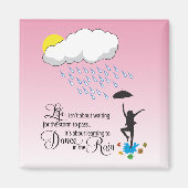 Aimant Danse dans la pluie (Devant)