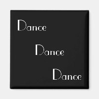 Danse Danse Danse Blanc sur le noir