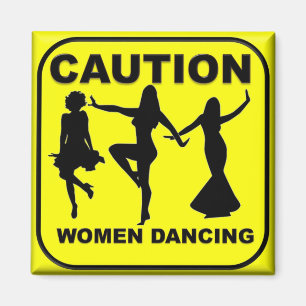 Aimant Danse de femmes de précaution