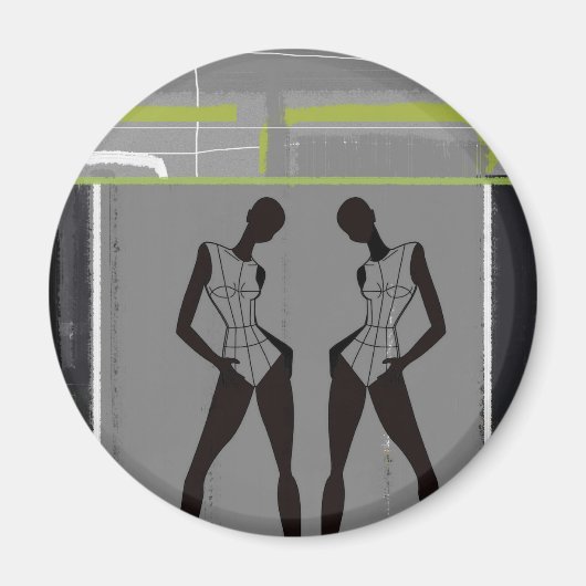 AIMANT DANSE DE MODE (Devant)