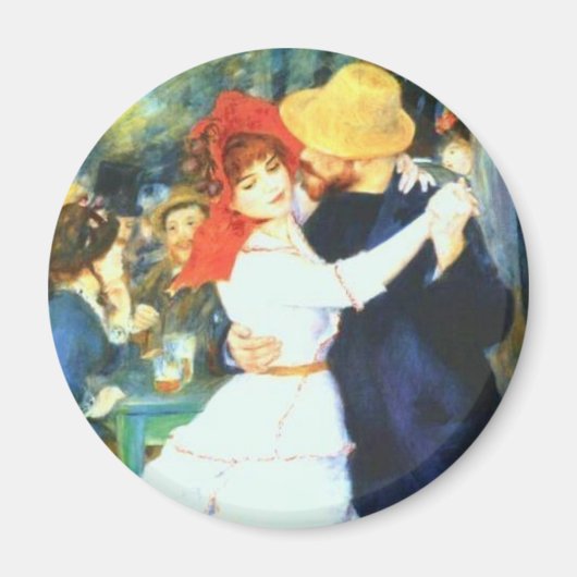 Aimant Danse de Renoir à Bougival (Devant)