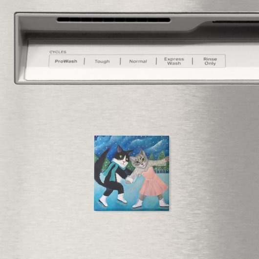 Aimant Danse des chats (In Situ (Lave-vaisselle))