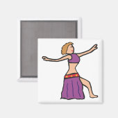 Aimant Danse du ventre (Recto/Verso)