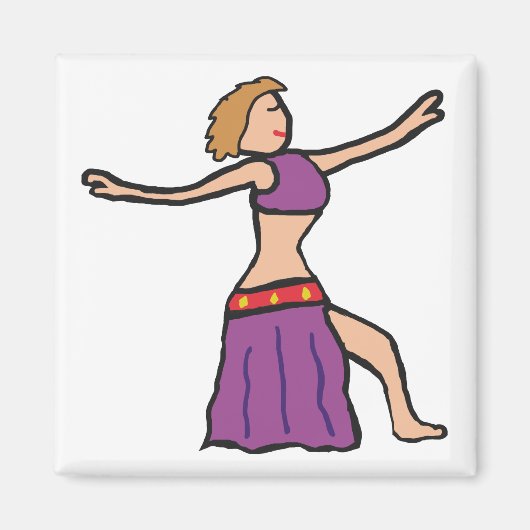Aimant Danse du ventre (Devant)