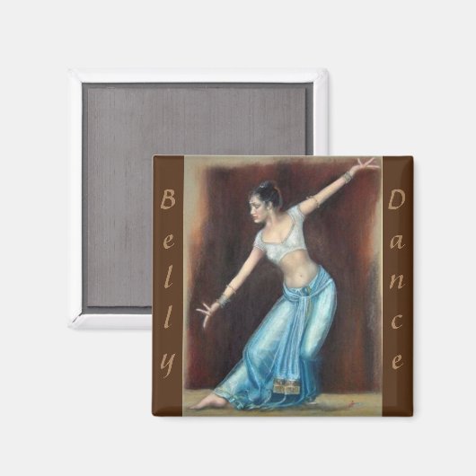 Aimant "Danse du ventre" (Recto/Verso)