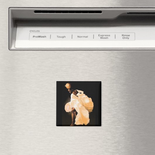 Aimant Danse folklorique africaine (In Situ (Lave-vaisselle))