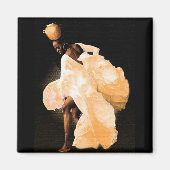 Aimant Danse folklorique africaine (Devant)