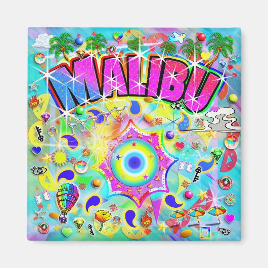 Aimant Danse Mystique de Malibu (Devant)