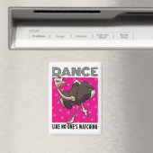 Aimant Danse originale d'autruche comme si personne ne re (In Situ (Lave-vaisselle))